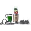 nutribullet Pro 900 con 7 Accessori, Frullatore Elettrico, Tritatutto, Frullatore Smoothie, Frullatore Tritatutto Multifunzione, Potenza 900 Watt, NB910CP