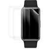 kwmobile 3X Proteggischermo Compatibile con Huawei Watch Fit Mini - Pellicola Protettiva Adesiva - Proteggi Schermo per Smart Watch Fitness Tracker