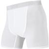 GORE WEAR M Base Layer Boxer Shorts, Boxer Uomo, Bianco, S
