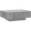 vidaXL Tavolino da Salotto Grigio Cemento 90x60x31cm Legno Multistrato