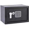 YALE Cassaforte Elettronica con Allarme Piccola YEC/200/DB2 Nero, Allarme Integrato 130 dB, Struttura e Bulloni di Bloccaggio in Acciaio, Versione Corrente