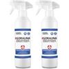 chimiclean Kloralina Spray Igien izzante Superfici Efficace su Batteri E Funghi 500ml (2 Bottiglie)
