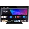 Toshiba Smart TV 43" 4K Ultra HD DLED VIDAA DVBT2/C/S2 Classe F Nero 43UV2363DA TOSHIBA