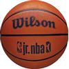 Wilson Pallone da Basket, Jr. NBA DRV Plus, Utilizzo Indoor e Outdoor, Taglia: 6, Marrone