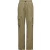 ONLY Onlcashi-Pantaloni Cargo Wvn Noos, Faggio, L Donna