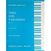 Tema con variazioni op. 58 - Giuseppe Martucci - (Rev. F. Perrino) - Pianoforte