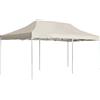 vidaXL AX Gazebo PRO Pieghevole 5.75x2.9x3.07m Crema Barbecue Tendone Eventi News 45501