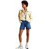 Pepe Jeans Straight Short Hw, Pantaloncini Donna, Blu (Denim-HU4),26W