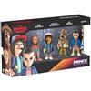 GAMEVISION Minix Gamevision Stranger Things Cofanetto 4 Personaggi 7 cm