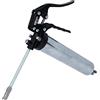 KS Tools 980.1020 Compressore a Leva per Grassaggio con Tubo Rigido, Cartucce da 400 G Oppure Grasso Sfuso