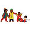Goki Bambole Famiglia Africana