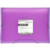 Grafoplás | Cartella Raccoglitore | Lavanda Pastel | Formato Folio | 13 Posizioni Soffietto | Include etichetta per visori e schede | Coperture impermeabili in plastica | Multiline
