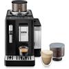 DeLonghi Rivelia Perfetto Macchina da Caffe' Automatica Chicchi Macinati al Momento Portachicchi Intercambiabile Montalatte Classico Display Touch a Colori Nero Onice