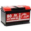 SMC Batteria auto AGM 80Ah 800A 12v START&STOP