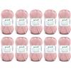 Gründl Lana Baby Cotton - Lana per Bambini per Maglia e Uncinetto - Resistente e Facile da Lavare - 50% Cotone, 50% Poliacrilico - 10 Gomitoli da 50g/140m - Ferri 3,5-4,5 - Pesca