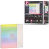 Paulmann LumiTiles 78412 - Set di 2 piastrelle a LED, IP44, 10 x 10 cm, 2 pezzi, 2 x 0,75 W, dimmerabile, bianco caldo, plastica, alluminio, illuminazione da bagno 2700 K