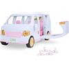 Lori Luxury SUV | Veicolo per 4 bambole da 15 cm con cabina musicale, suoni e luci, guardaroba posteriore e 4 appendini inclusi, 3+ anni