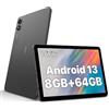 UMIDIGI Tablet G2 Tab 8(4+4) GB RAM+64GB ROM(TF 1TB) Tablet 10.1 Pollici, Android 13 Tablet PC, Quad-Core, 8MP+8MP|WiFi 6|Bluetooth 5.0|6000mAh|Google GMS Tablet Android