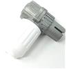 VIMAR 01635 - CONNETTORE TV-RD-SAT FEMMINA 90 BIANCO