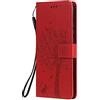 HUANGTAOLI Cover per Huawei P30, Cover a Libro con Funzione Stand e Porta Carte Chiusura Magnetica Portafoglio(ELE-L09, ELE-L29, 6.1)