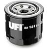 UFI Filters, Filtro Olio 23.131.01, Filtro Olio per Ricambio, Adatto a Auto, Applicabile su Diversi Modelli Daewoo, Daihatsu, Innocenti, Isuzu, Land Rover Santana, Maruti (Suzuki), Suzuki