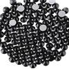 Beadsland 288 Pezzi Strass Retro Piatto,Cristalli Strass per Unghie,Nero,SS34(7,0-7,3 mm)