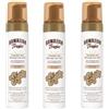 CorpoeCapelli Hawaiian Tropic Self Tanning Foam Light Medium - Mousse Autoabbronzante Per Pelli Chiare Medie, con Aloe e Vitamina E, 200ml, Formato da 3 pezzi