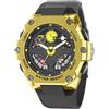 findtime Orologio da polso da uomo, digitale e analogico, 5 ATM, impermeabile, militare, da uomo, con sveglia, LED, data, cronometro, sportivo, digitale, militare, per uomini, ragazzi, cronografo, orologio da
