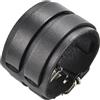 ZENSE - Bracciale Chocker da uomo in pelle nera con doppio cinturino ZB0265