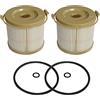 KATSU Tools KATSU Elemento Filtrante Filtro Carburante 2010TM 2 Pezzi per Separatore d'Acqua per Filtro Carburante Diesel FG500 per Motori Diesel Marine Barche Trucks Trattori Generatori Elettrici