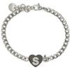 AB-GLOBAL Srl MYLOVLY GIOIELLI ABC BRACCIALE CATENA LETTERA S ARGENTO