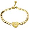 AB-GLOBAL Srl MYLOVLY GIOIELLI ABC BRACCIALE CATENA LETTERA A ORO