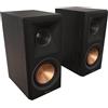 Klipsch Reference Premiere RP-500M II - Coppia di altoparlanti per libreria con tromba Tractrix® ibrida 90° x 90°, tweeter da 1, woofer cerametallic da 5,25 ebano