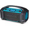 MEDION Radio da cantiere DAB+ E66050 (batteria ricaricabile integrata, protezione IP54 contro spruzzi d'acqua e polvere, Bluetooth 5.0, radio FM PLL)