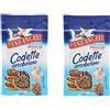 Paneangeli Codette Rainbow Zucchero Topping 50 g, confezione da 2