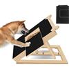 Wmmner Dog Nail Paw Scratch Pad per cani con box integrato per cani quadrati per unghie per animali domestici Care Sanding Dog Paws Trimmer Toy per cani sensibili (2)