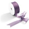 CHUQING Nastro Regalo Viola, Nastro Fiocco Matrimonio, 38 mm x 22 Metri, Nastri Regalo Nastro Decorativo in Chiffon Nastro in Chiffon Nastro in Tessuto
