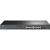 TP-Link JetStream TL-SG2218P switch di rete Gestito L2/L2+ Gigabit Ethernet (10/100/1000) Supporto Power over (PoE) 1U Nero [TL-SG2218P]