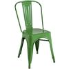Kit Closet 5020519054 - Sedia di metallo, colore Verde