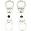 KAISH - Set di 4 manopole per chitarra LP Les Paul da 3/8 con indicatore di posizione per Gibson LP Les Paul nichel