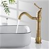 Namuoto Rubinetto Bagno Lavabo Ottone Antico può Ruotare di 360 °Monocomando Miscelatore Lavabo, Retrò