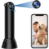 Yadayuki WiFi Telecamera Nascosta HD 1080P Spia Nascosta con Funzione Sveglia, Mini Telecamera Spia Wifi supporto Visione Notturna e Rilevamento Movimento, Sorveglianza Remota