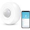 Zecamin Rilevatore di movimento intelligente,sensore di movimento a infrarossi WiFi per la sicurezza domestica,rilevatore di movimento con controllo remoto tramite app,supporto al comando vocale di Alexa.1PCS
