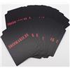 docsmagic.de 25 Trading Card Deck Divider Black - Divisori Nero - MTG PKM YGO