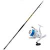Generico Kit Pesca Surfcasting Canna Colmic Medusa Tele 4.20 mt 250 gr + Mulinello Shizuka SK7 7000
