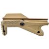 Big Dragon BD-9259A Impugnatura Tattica Cobra in Nylon Beige, Grip per Ferito, 110 x 40 x 45 mm