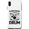 Drumming Gift For A Drummer Drum Custodia per iPhone XS Max Tutto ciò che tocco diventa un batterista batteria batterista