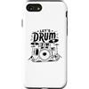 Drumming Gift For A Drummer Drum Custodia per iPhone SE (2020) / 7 / 8 Let's Drum Drumming Batteria Batterista