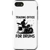 Drumming Gift For A Drummer Drum Custodia per iPhone SE (2020) / 7 / 8 Ufficio commerciale per batteria Batteria Batteria batterista