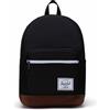 Herschel Supply Co. - Zaino Pop Quiz, nero/marrone chiaro, Taglia unica, Zaino Pop Quiz